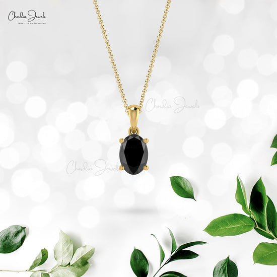 Genuine Black Diamond Pendants