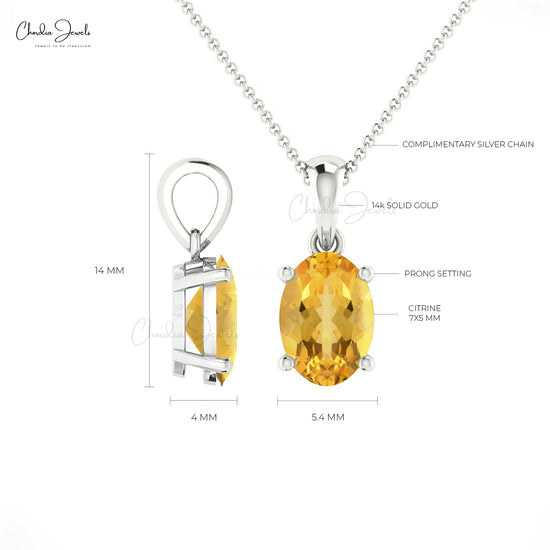 Load image into Gallery viewer, Natural Citrine Pendants
