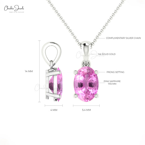 Buy Pink Sapphire Pendants