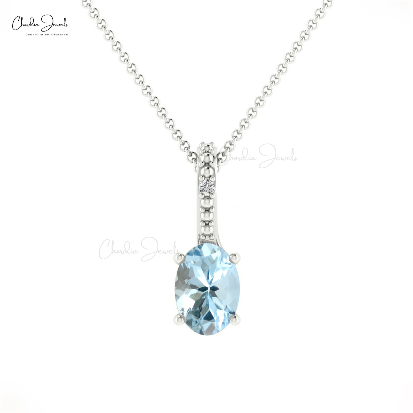 Aquamarine Pendant