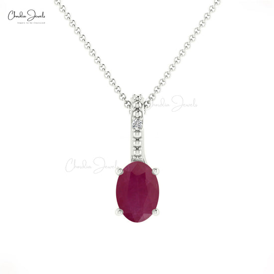 Designer Ruby Pendant