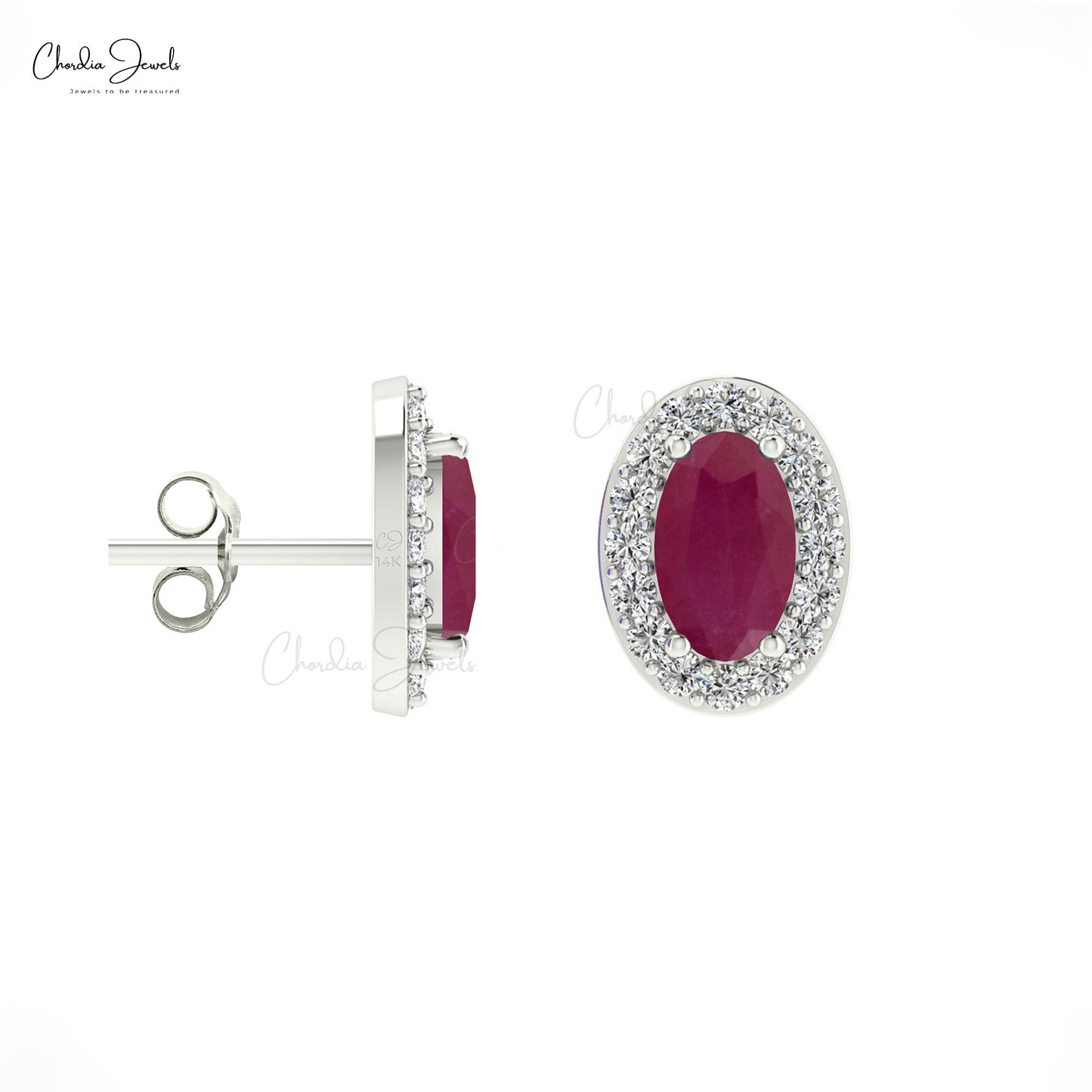 Ruby Earrings