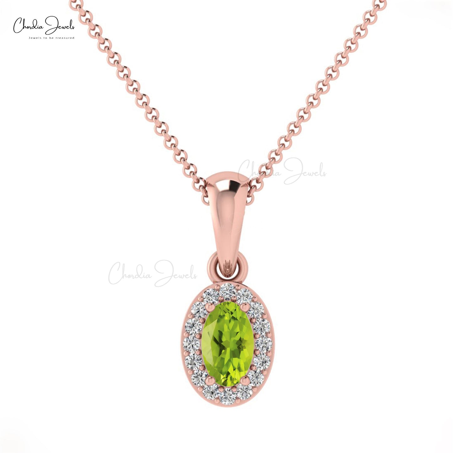 Green Peridot Pendant