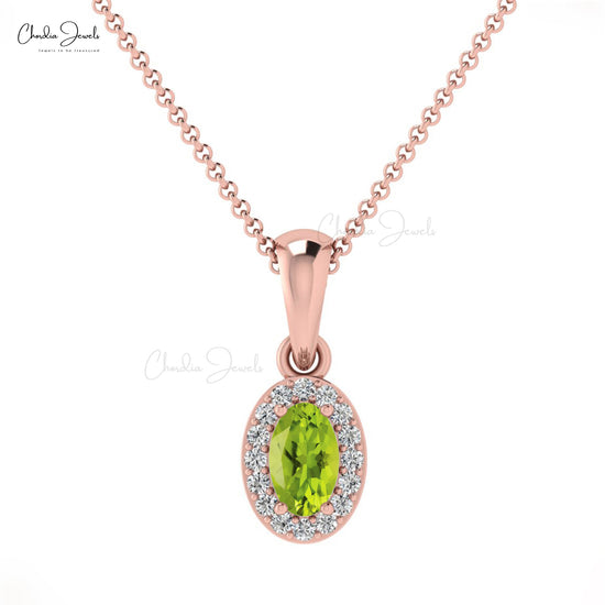 Green Peridot Pendant
