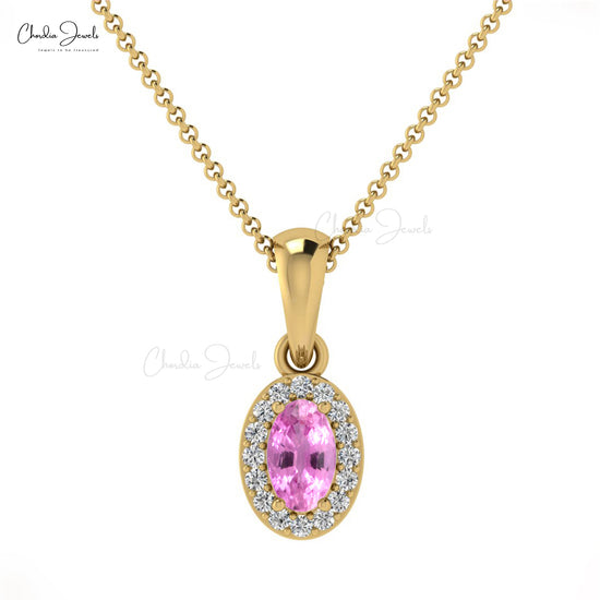 Pink Sapphire Pendant