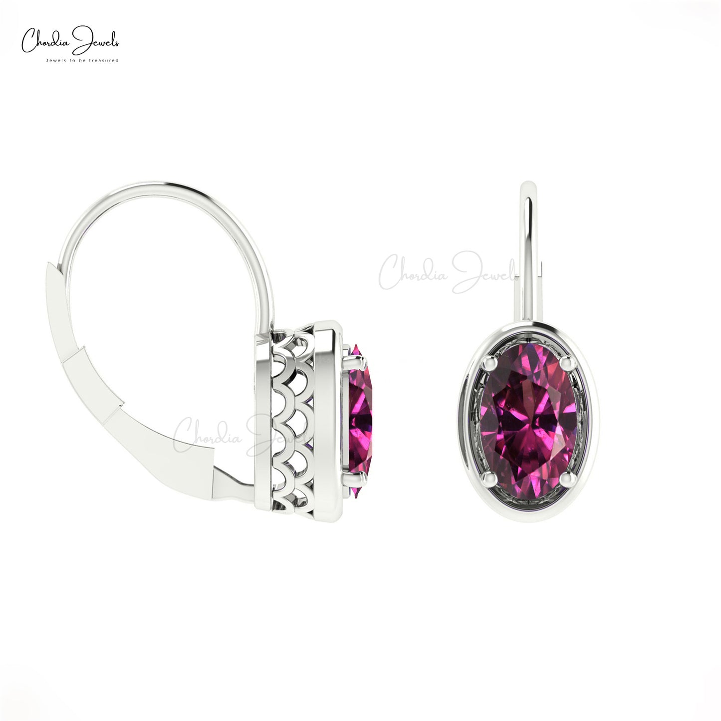 Buy Garnet Earrings