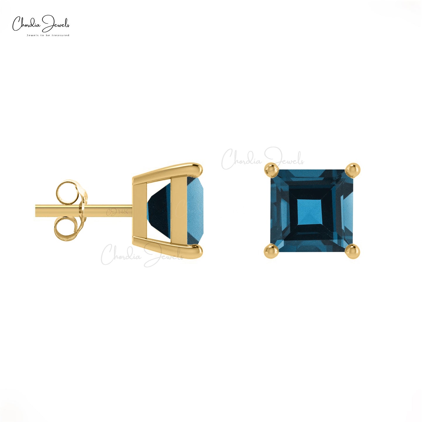 Solitaire Earrings