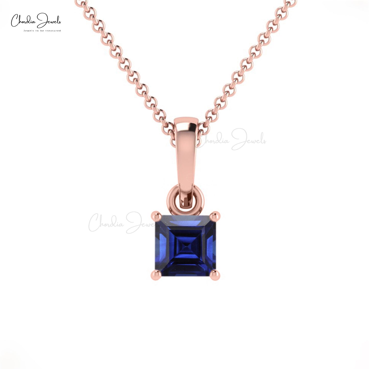 Authentic Blue Sapphire Pendant