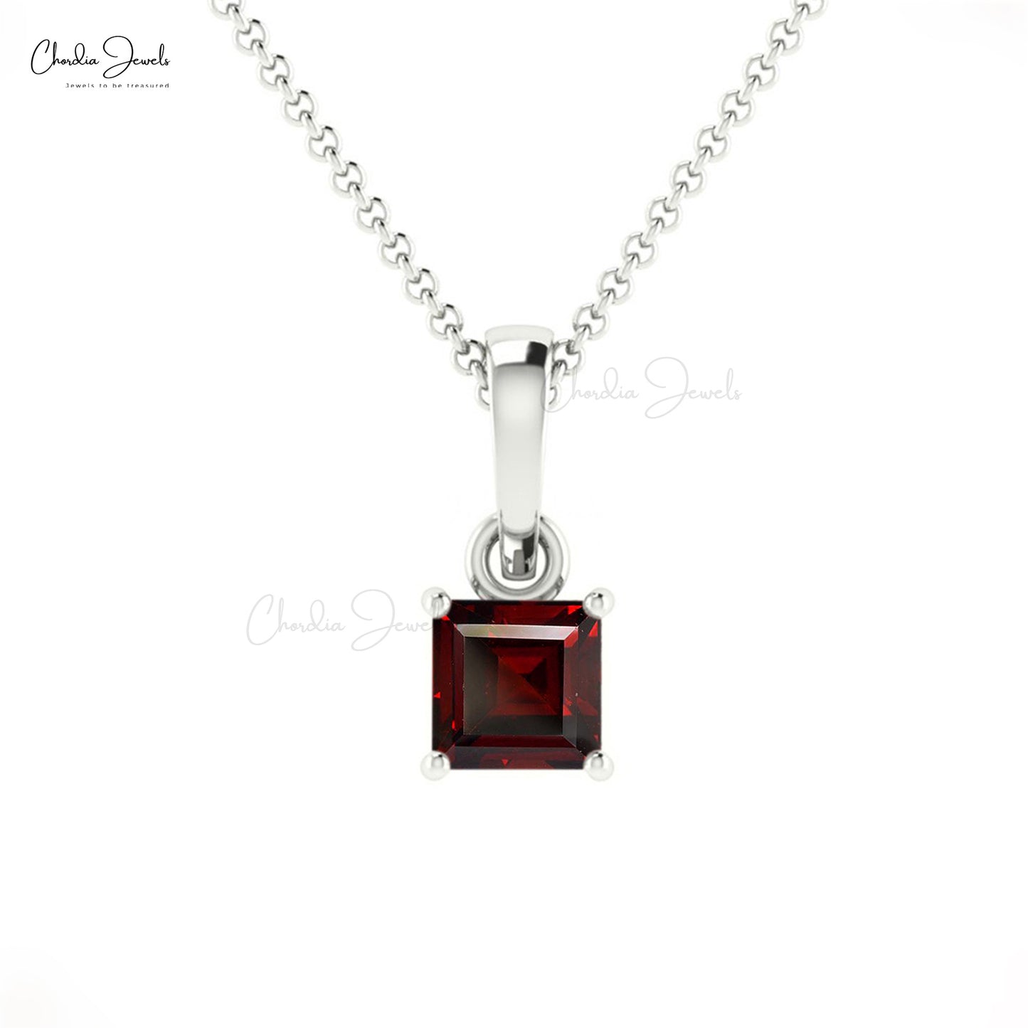 Designer Garnet Pendant