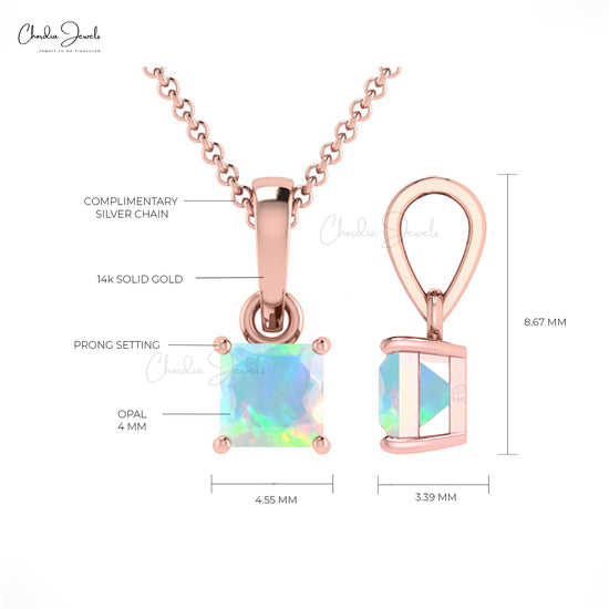 Opal Gemstone Pendant