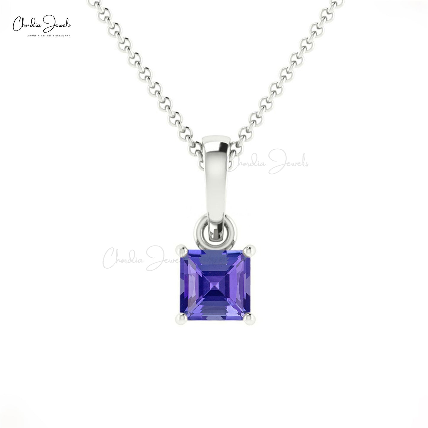 Natural Tanzanite Pendant