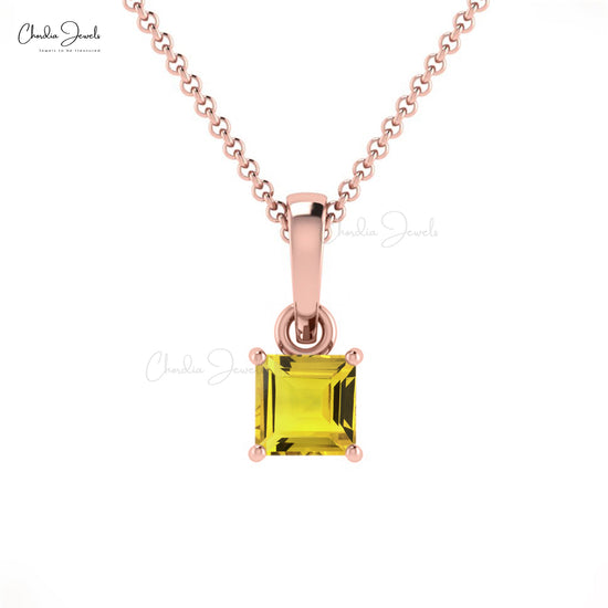 Dangle Gemstone Pendant