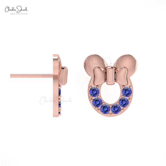 December Birthstone Studs