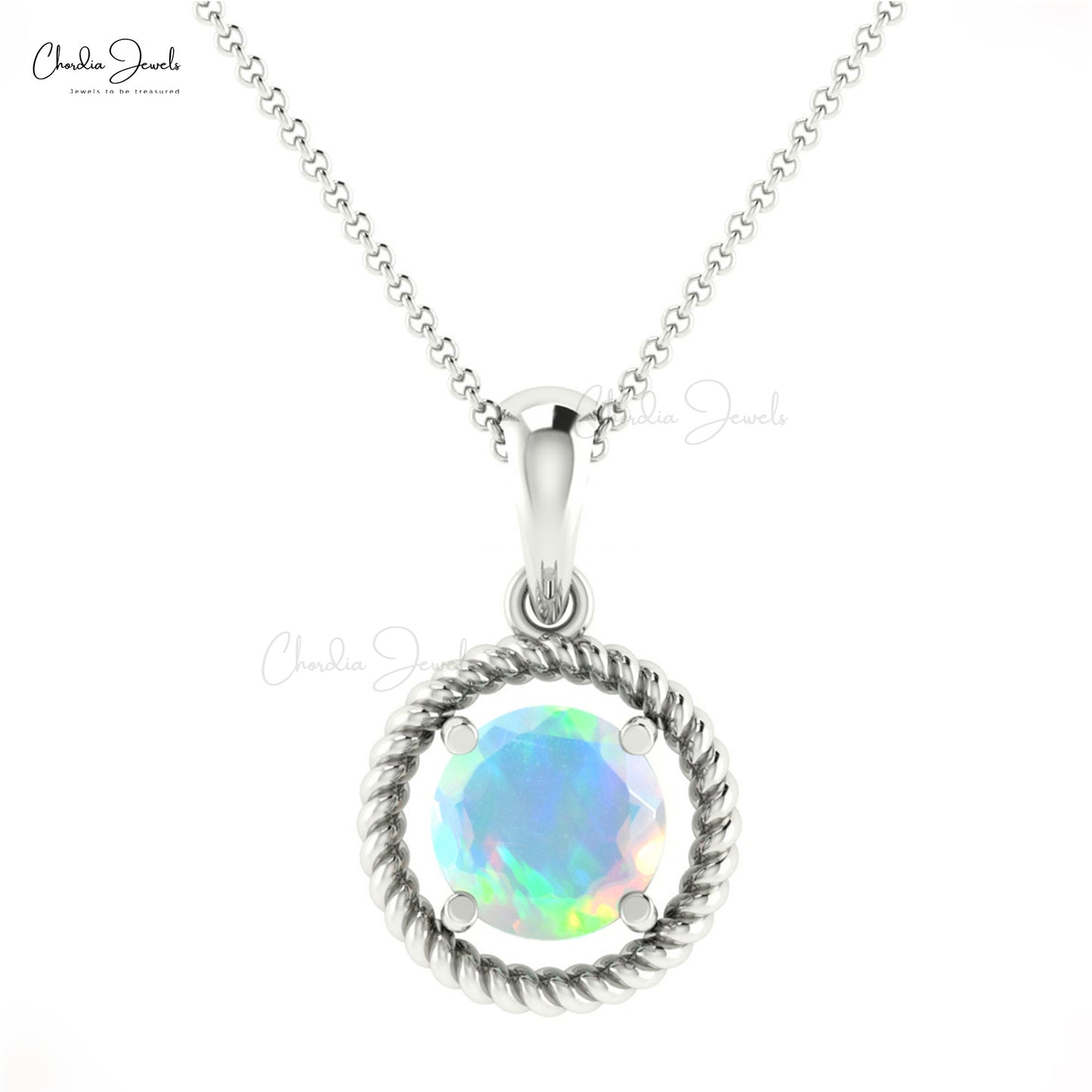 Load image into Gallery viewer, Authentic Fire Opal Pendant
