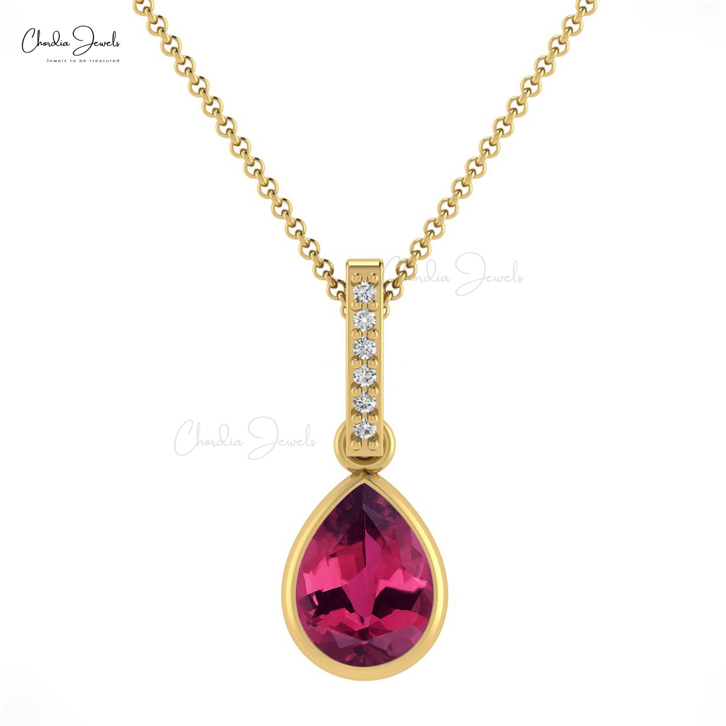 Buy Pink Tourmaline Pendant