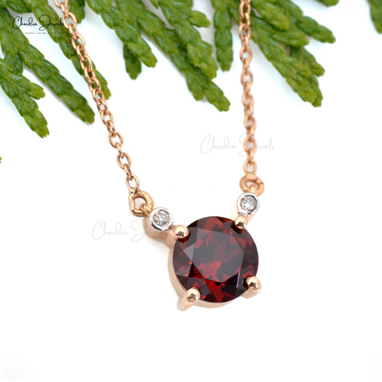 Red Garnet Necklace