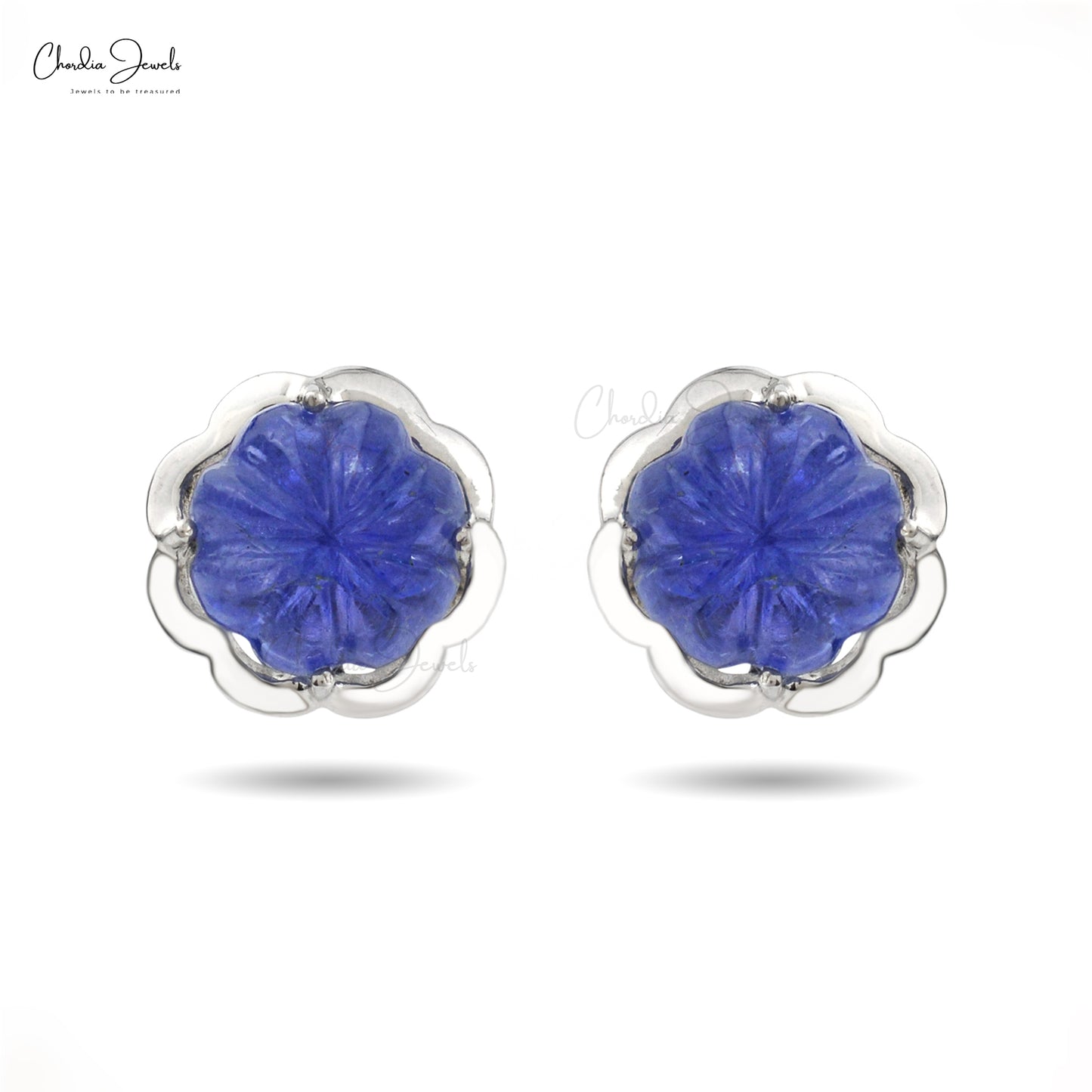 Load image into Gallery viewer, Tanzanite Studs Earring
