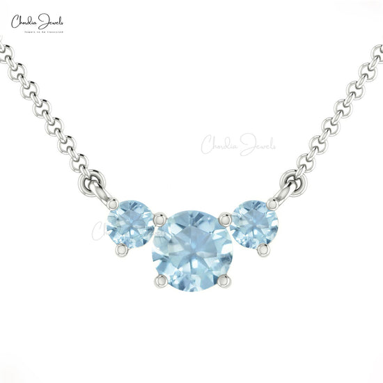 Aquamarine Necklace