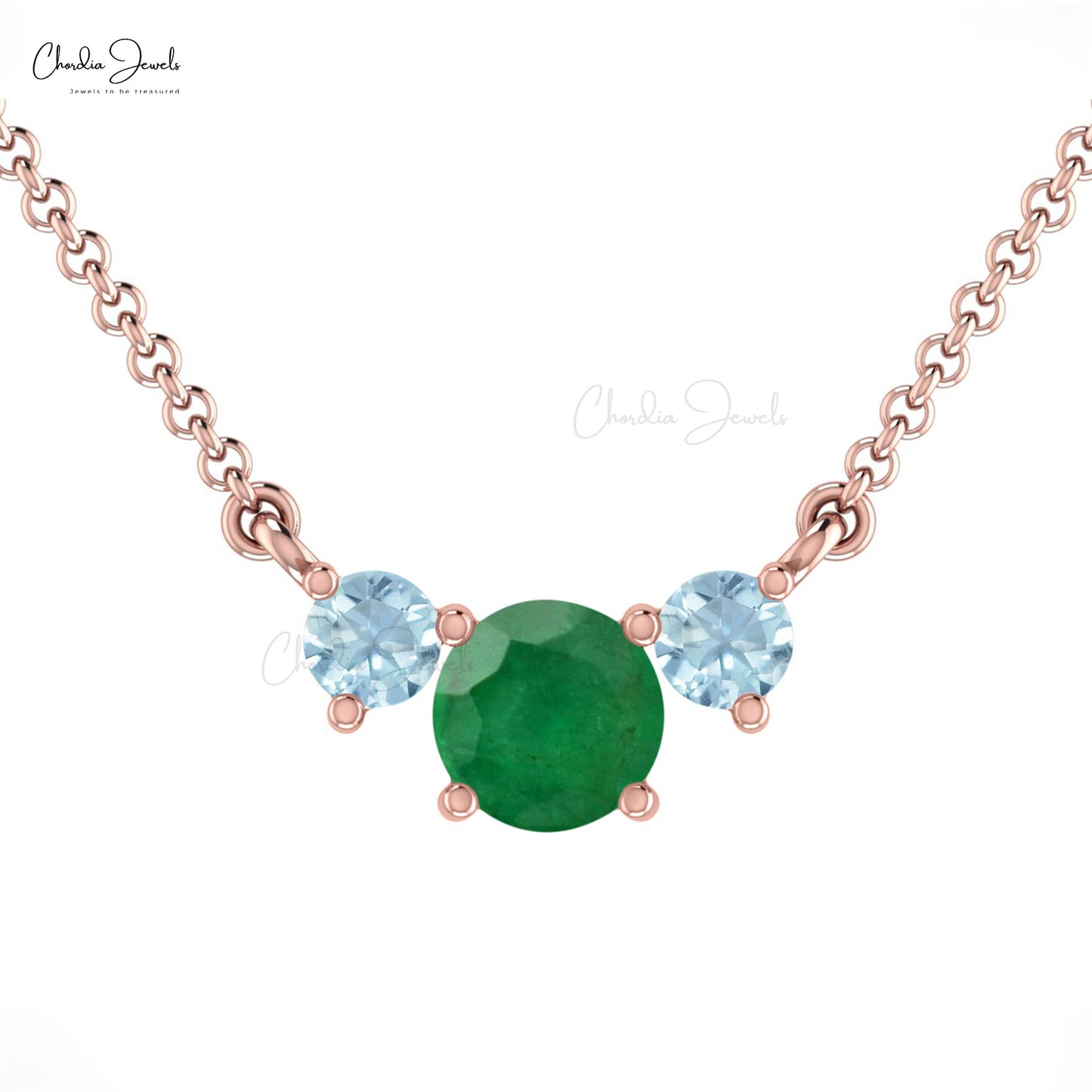 Buy Emerald Cut Diamond Necklace Online