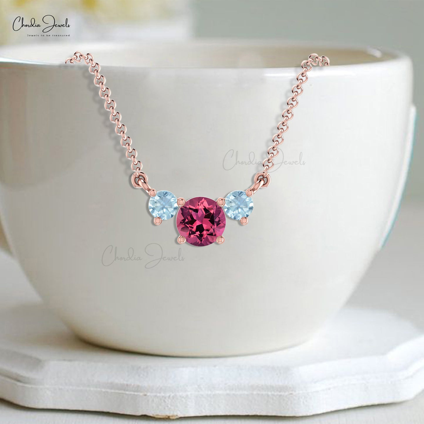 Pink sapphire and diamond necklace, Important Jewels