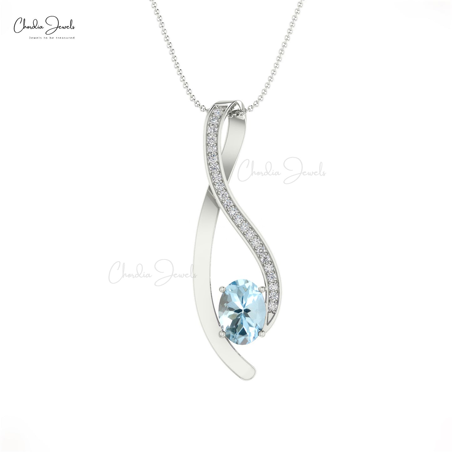 Aquamarine Pendant