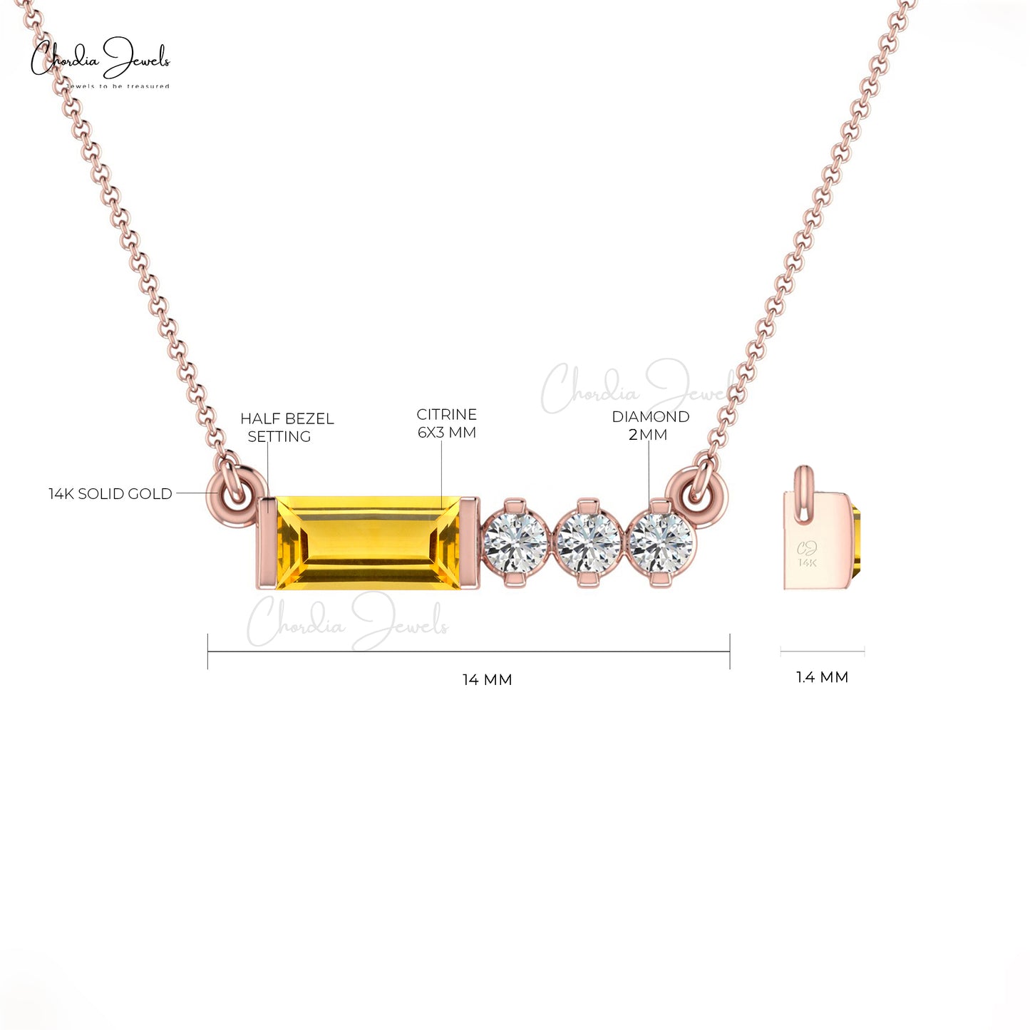 Diamond Matinee Necklace