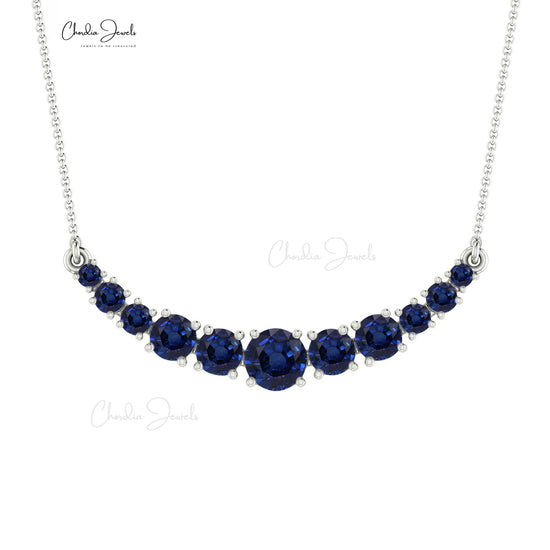 sapphire necklace