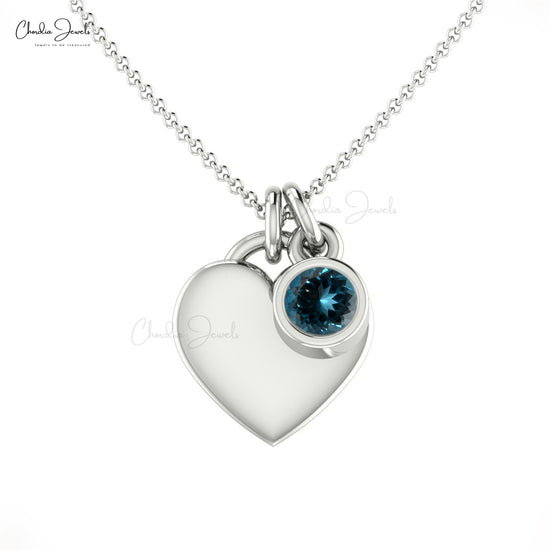 London Blue Topaz Necklace