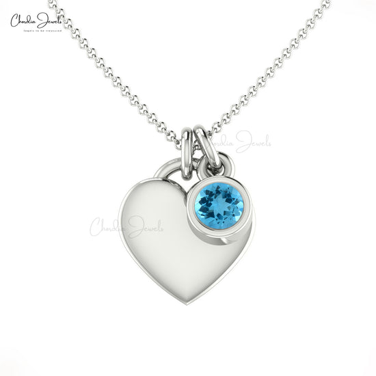 Tiffany blue discount topaz necklace