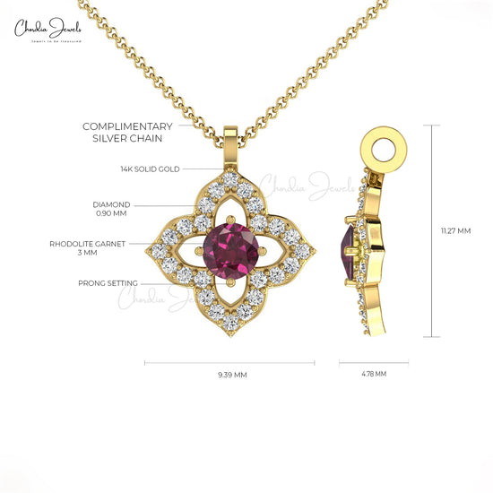 Floral Women Pendant