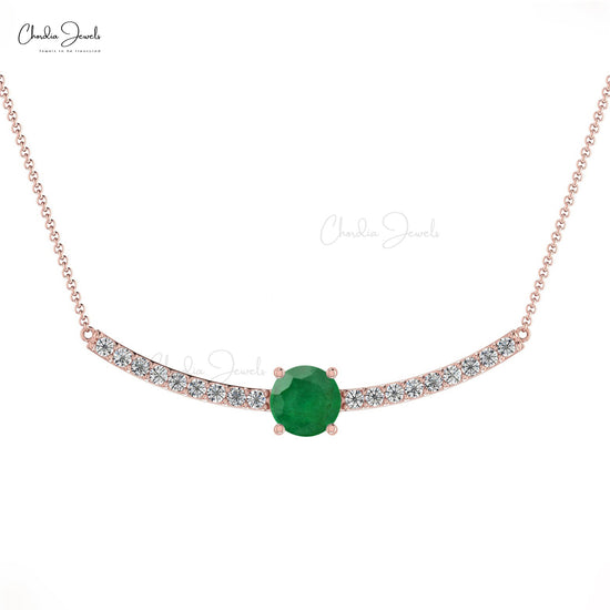 Amazon.com: Swarovski Crystal Spiked Statement Necklace in Emerald and  Silver Finish : Everything Else
