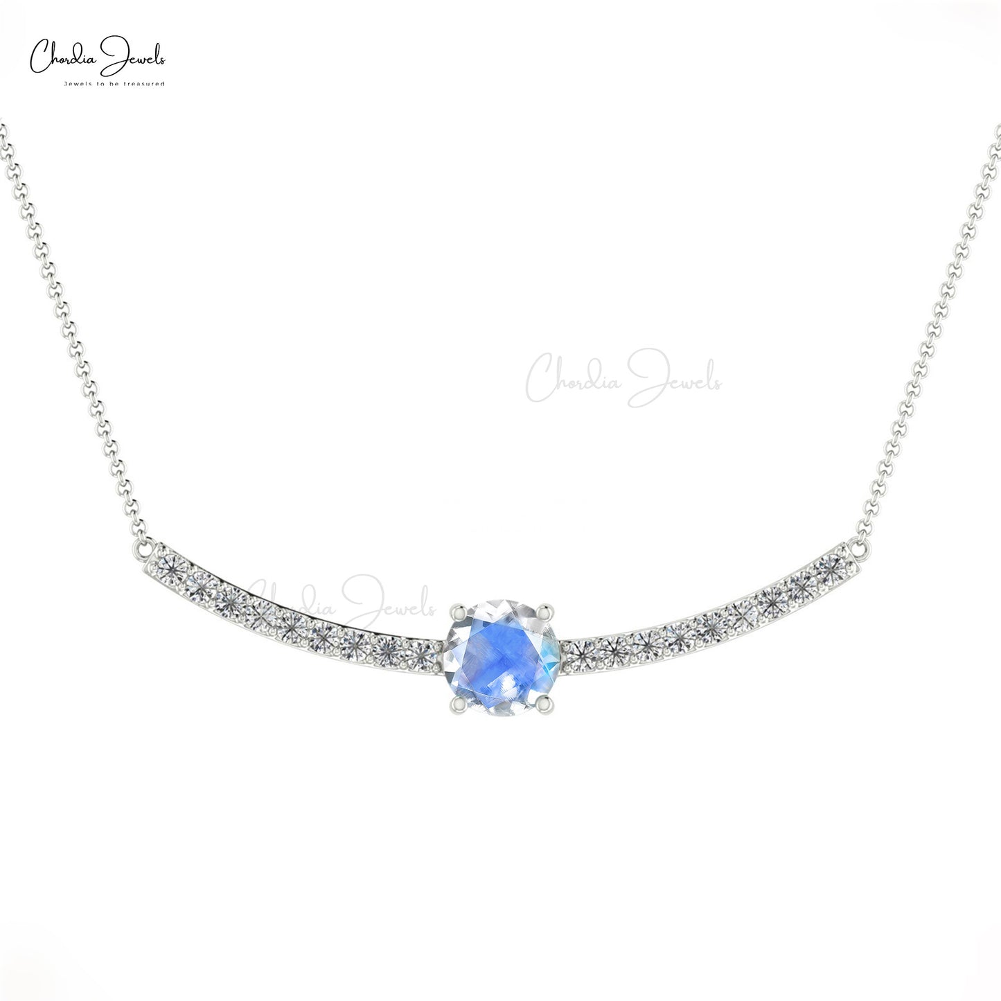 Buy Rainbow Moonstone Necklace