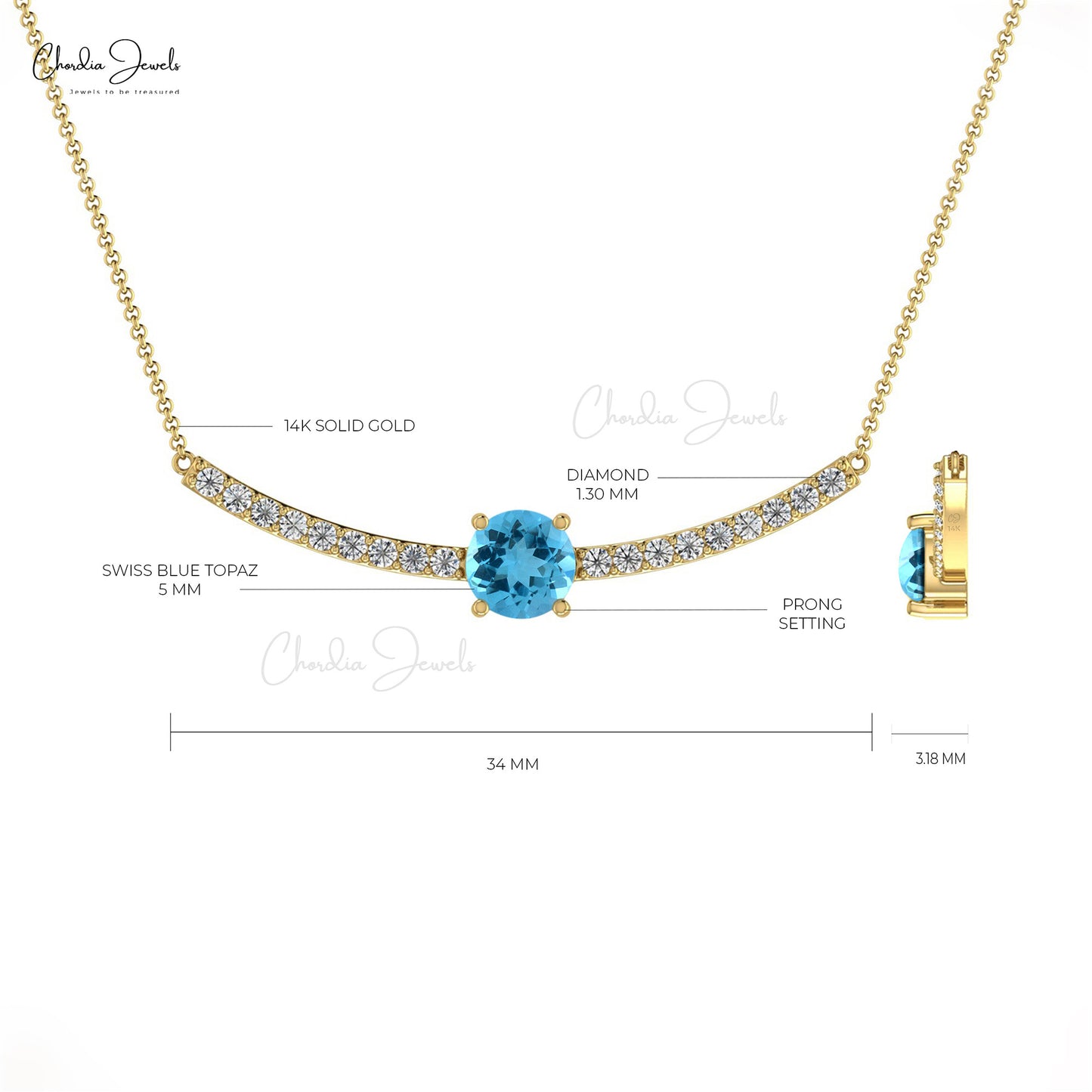 Diamond Necklace For Her
