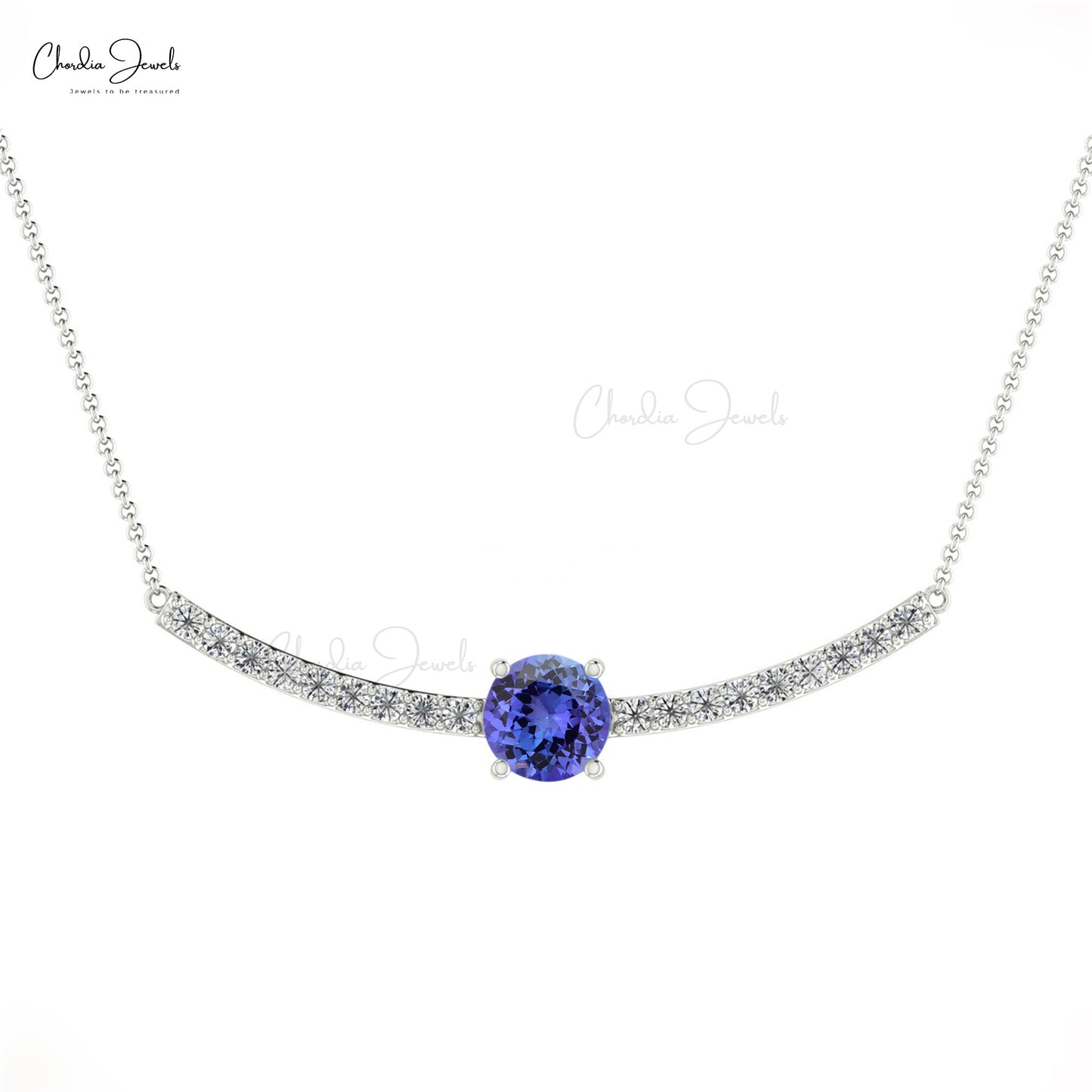 Genuine Tanzanite Necklace