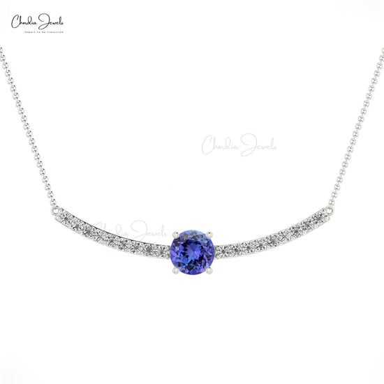 Load image into Gallery viewer, Genuine Tanzanite Necklace
