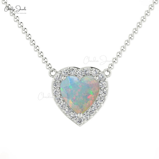 Shop Heart Red Garnet Gemstone Necklace with Diamonds in 18K Rose Gold  Online