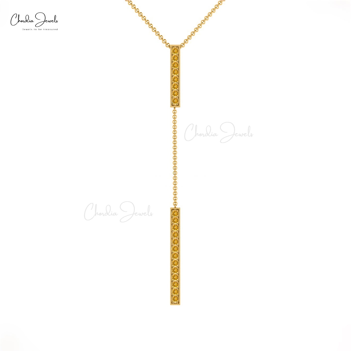 Buy Citrine Drop Necklace