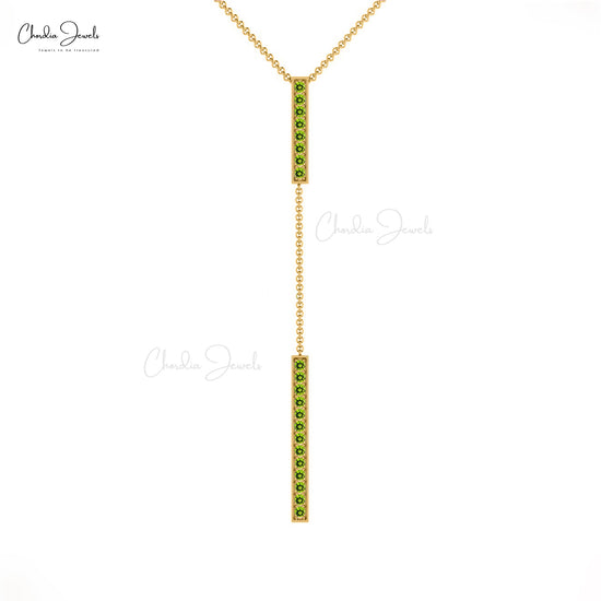 gemstone lariat necklace