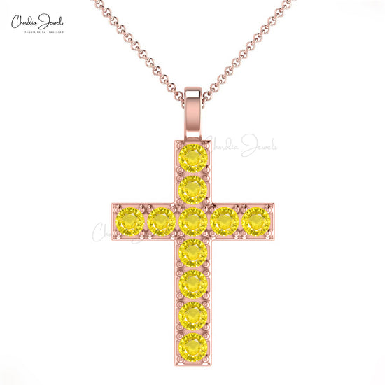 Buy Yellow Sapphire Pendant