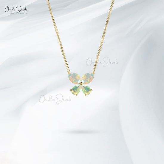 Butterfly Opal Necklace