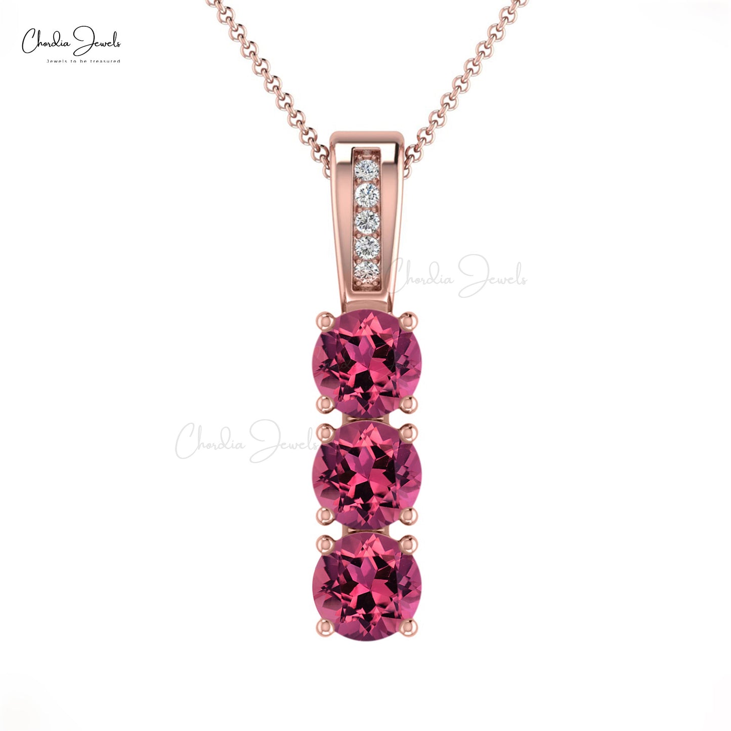 Buy Pink Tourmaline Pendant