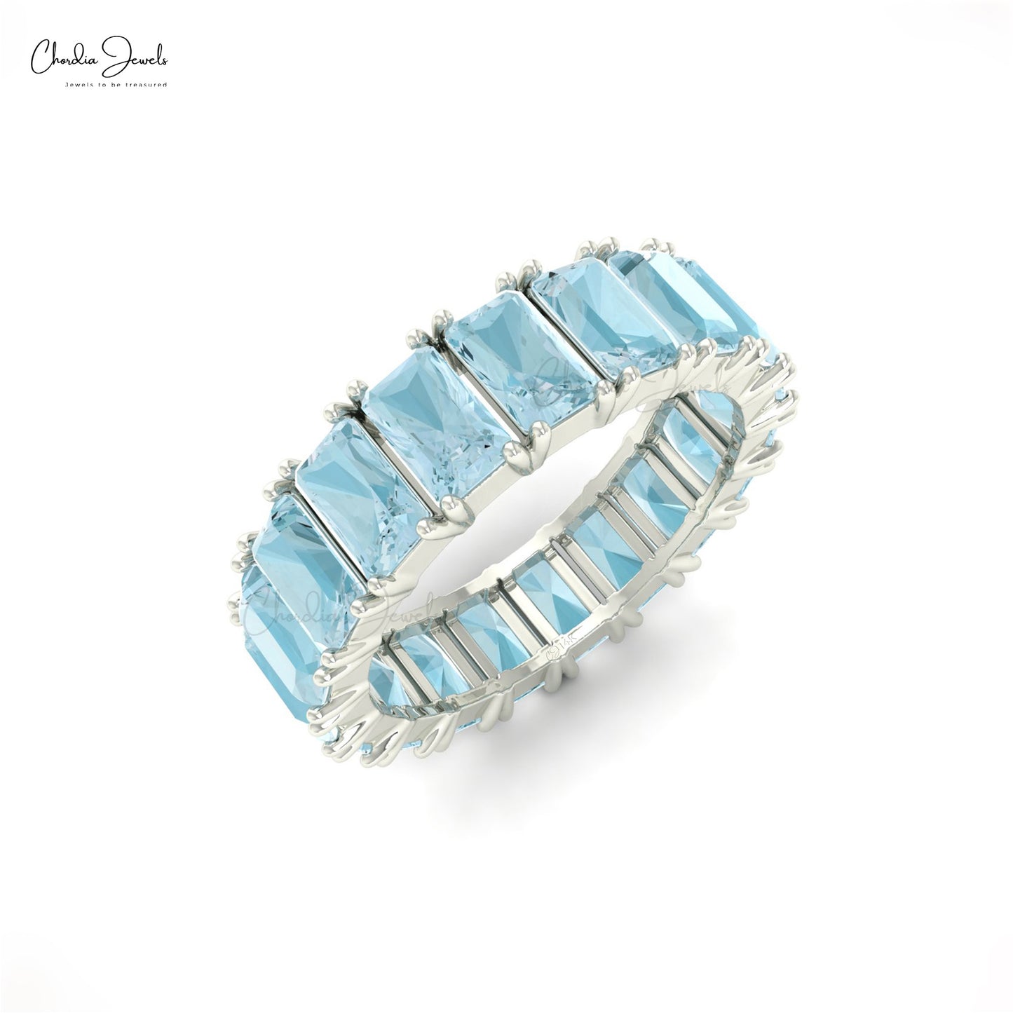 Aquamarine Stone Ring