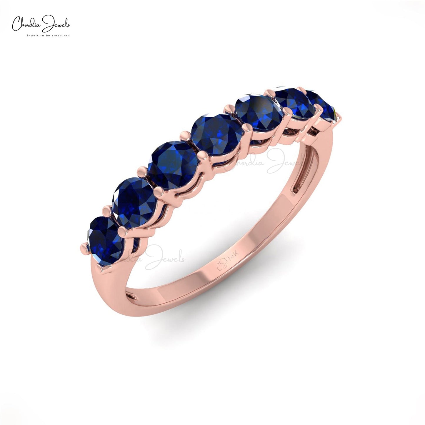 Blue Sapphire Ring - Promise Ring, September Birthstone, Solid Silver –  Adina Stone Jewelry
