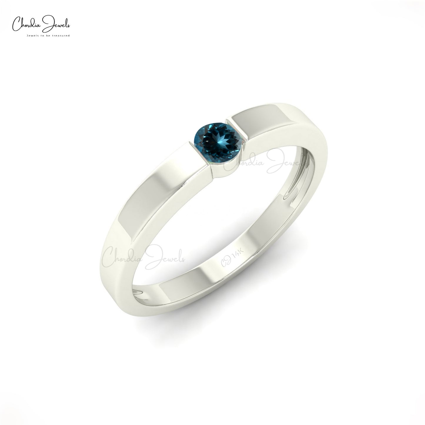 London Blue Topaz Ring
