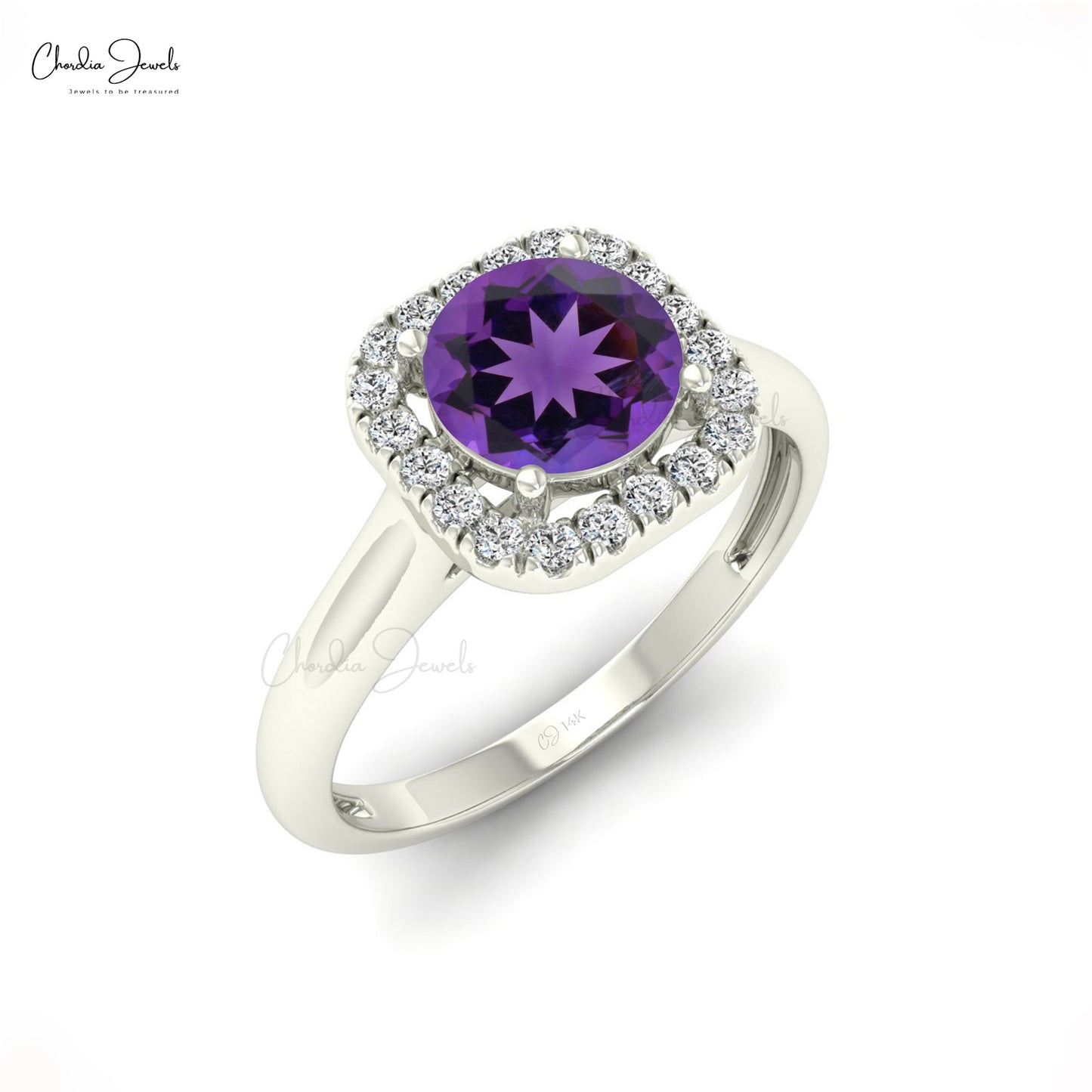 Gold Amethyst Ring