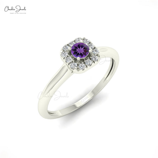 Amethyst Wedding Ring