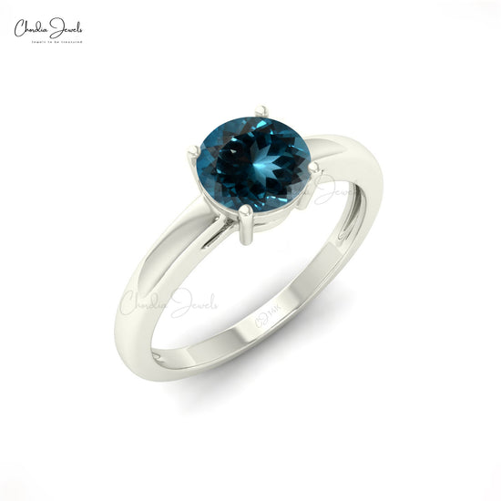 London Blue Topaz Ring
