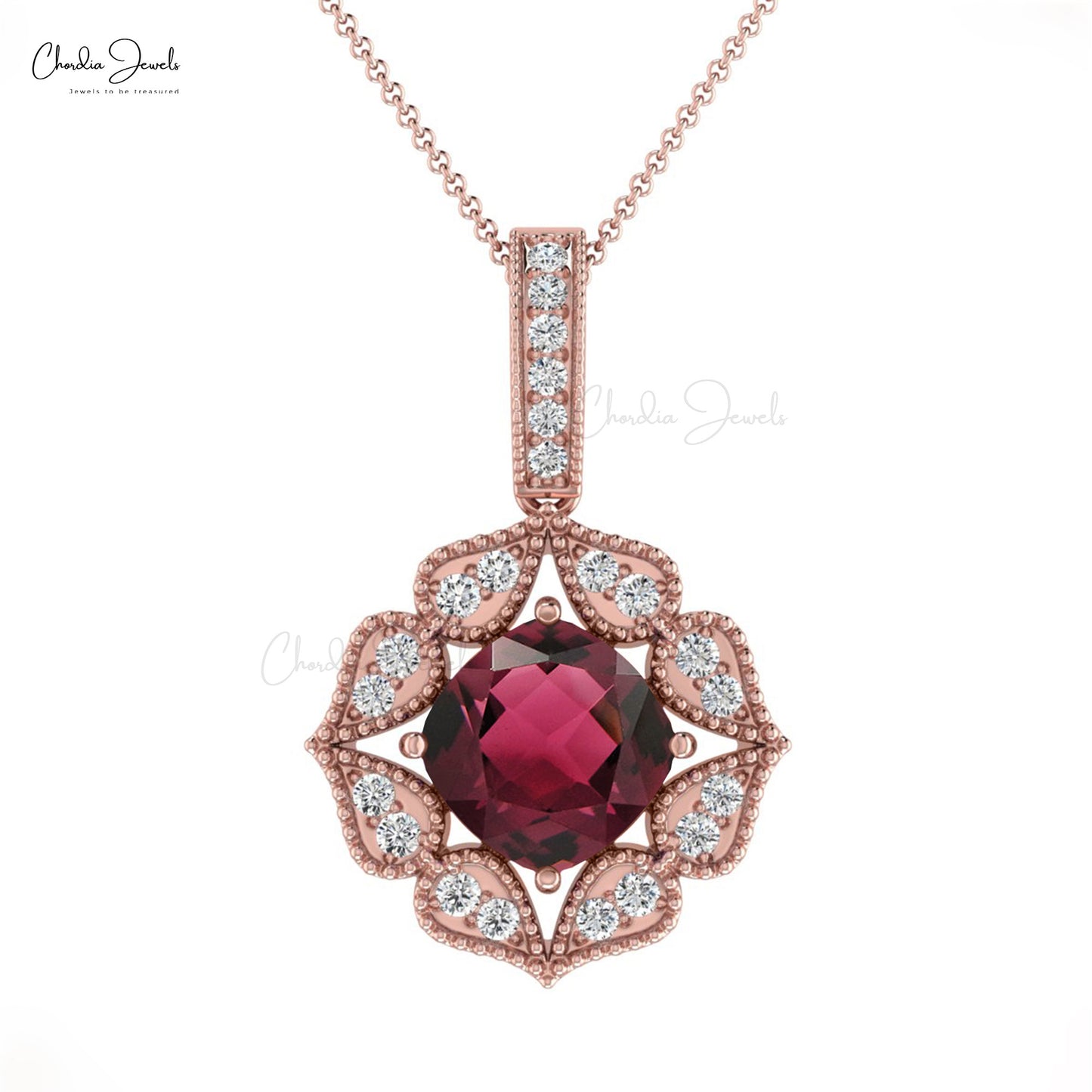 Buy Pink Tourmaline Pendant