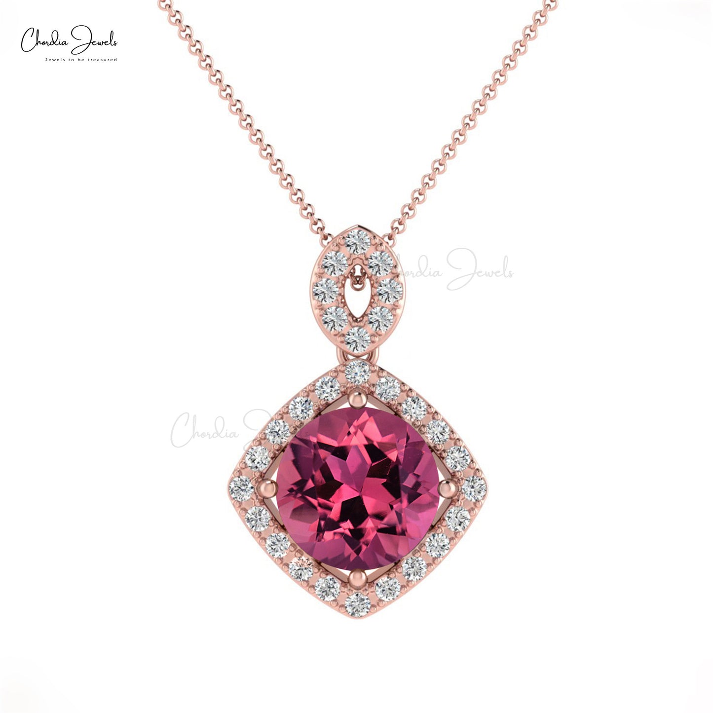 Buy Pink Tourmaline Pendant