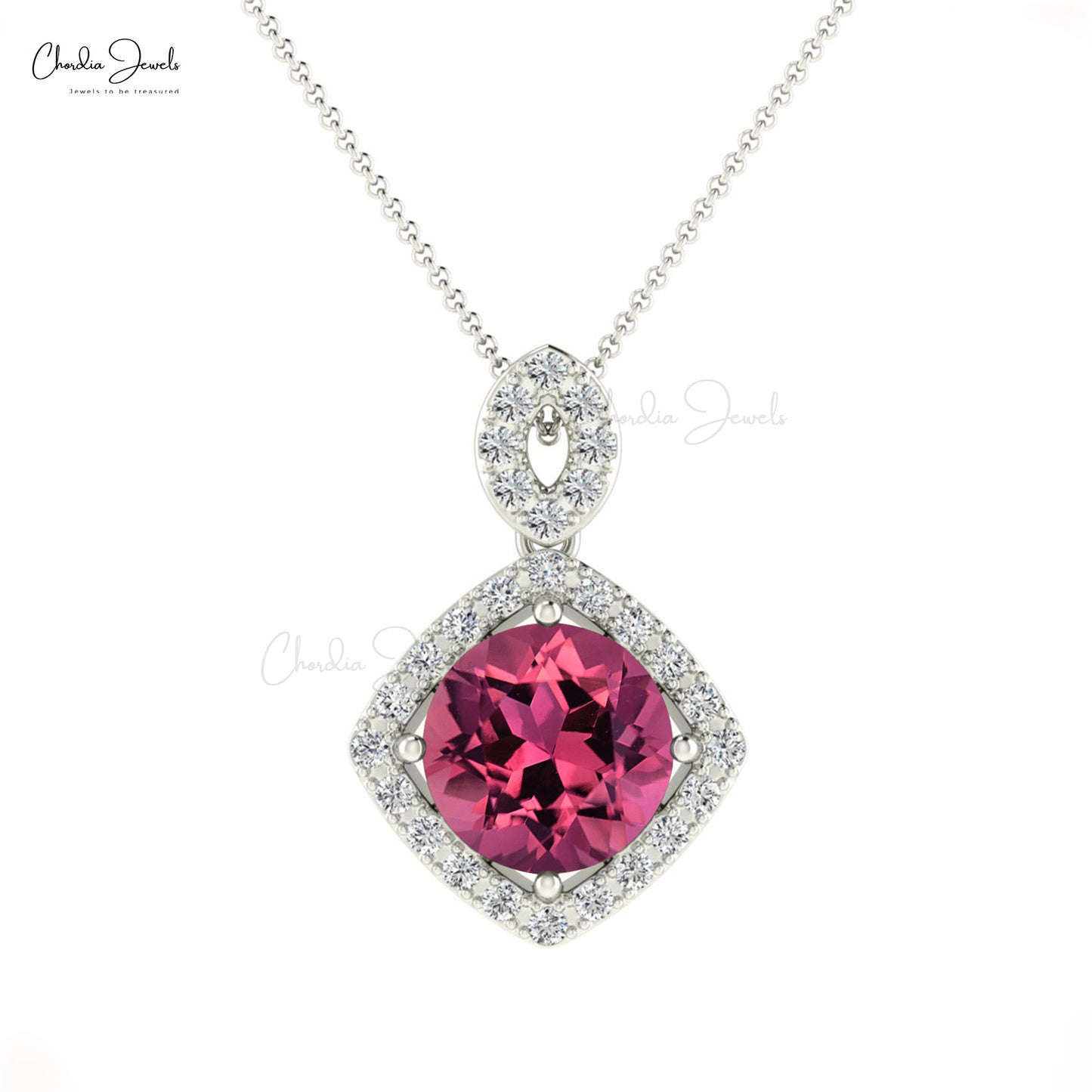 Buy Pink Tourmaline Pendant